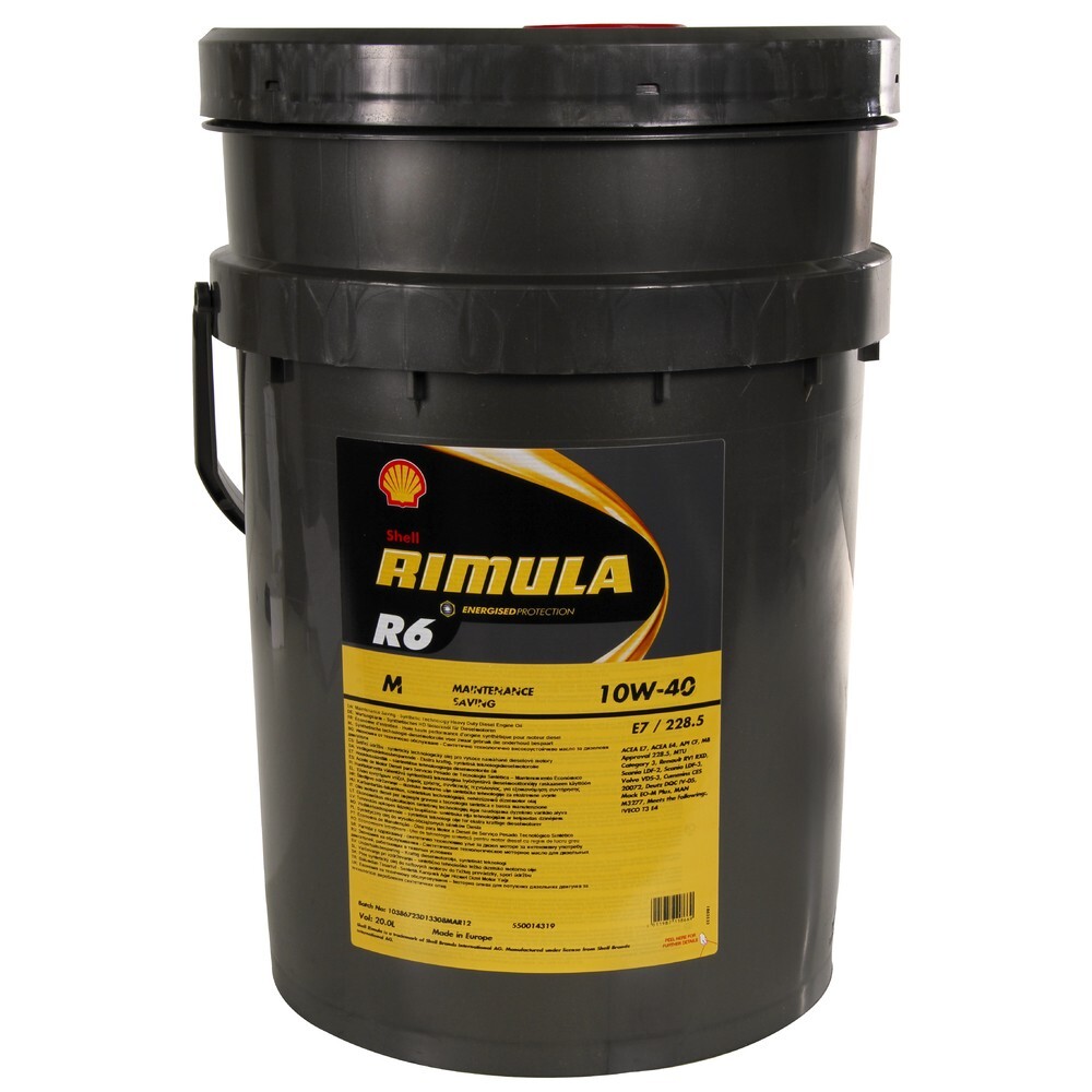 SHELL RIMULA R6 M 10W-40 20L | Lakeuden Kone