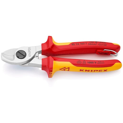 KNIPEX VDE TT-Kaapelileikkurit 165mm &Oslash;15mm/50mm2